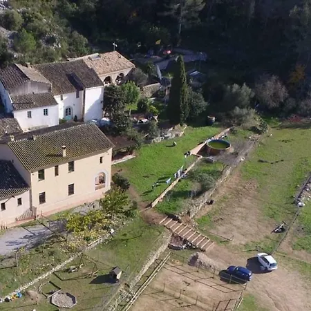 빌라 Eco Turismo Masia Mas D'en Giralt 1722 *